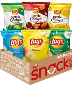 Lay's regular and bottle sizes (40 packs)