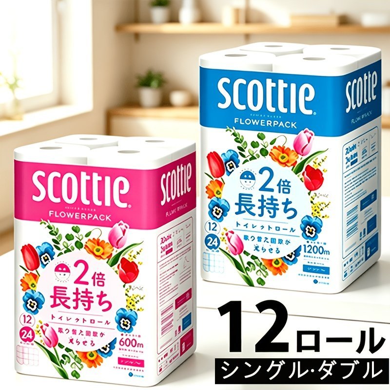 【家庭用】ポータブル トイレターペーパー シングル 60M X 18ロール (合計2個の大容量36ロールパック) 肌に優しい、ソフト、コットン風 - 画像 (12)