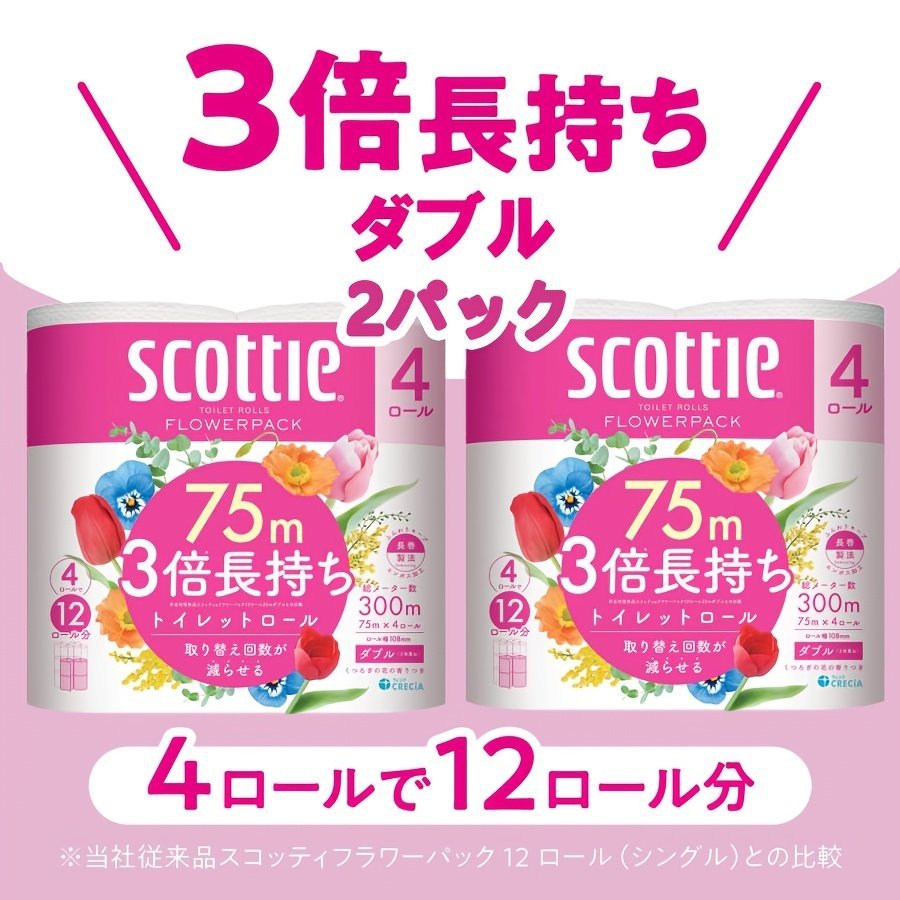 【家庭用】ポータブル トイレターペーパー シングル 60M X 18ロール (合計2個の大容量36ロールパック) 肌に優しい、ソフト、コットン風 - 画像 (10)